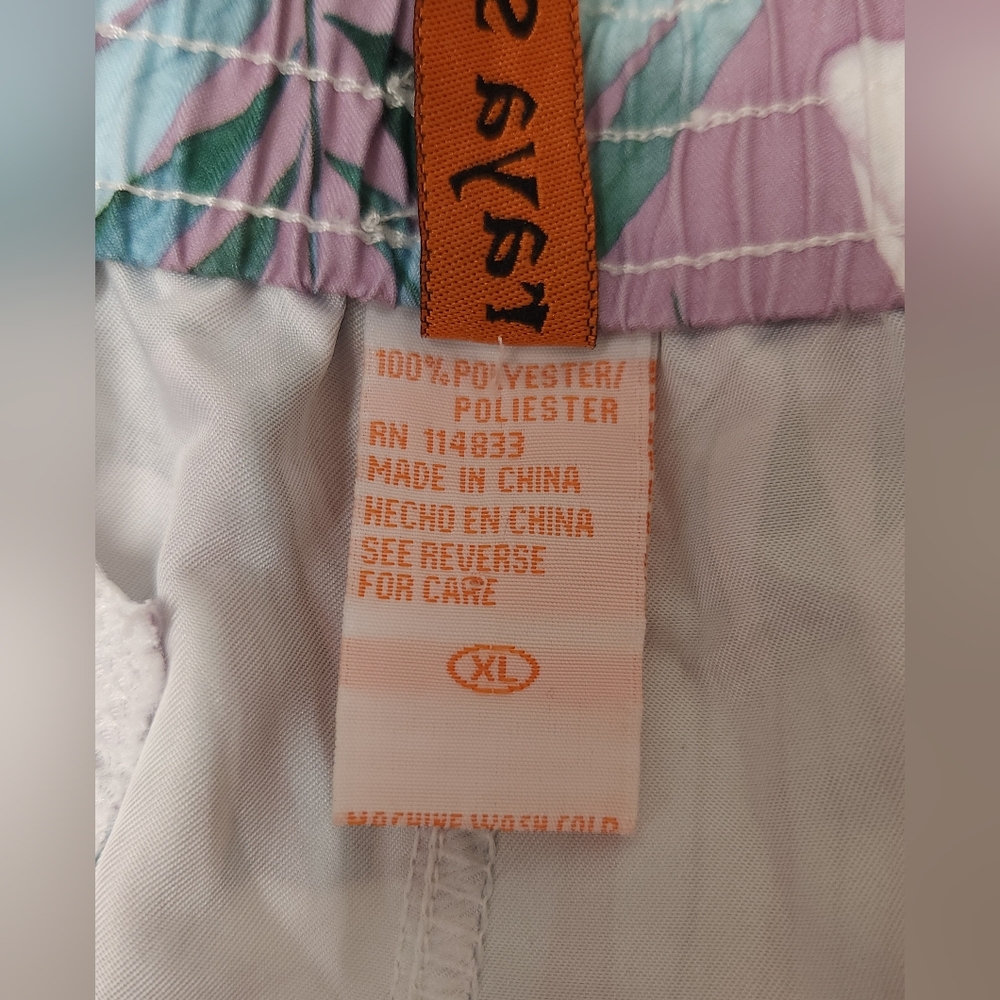 Raya Sun Lilac Floral Swim Shorts Size XL.   #C03 - Picture 7 of 12